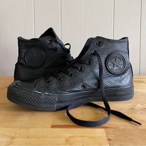 Chuck Taylor All Star Black Leather (8)